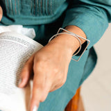 925 SILVER MULTI-SHAPE BRACELET