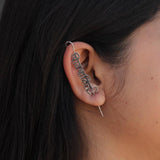 925 SILVER SHIV SHAKTI EAR CUFFS (SINGLE PEICE)