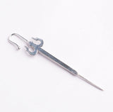 925 SILVER TRISHUL EAR CUFFS (SINGLE PEICE)