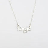 925 SILVER PERSONALISED NAME PENDANT 1