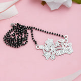 925 Silver King and Queen Mangal Sutra